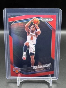 OG ANUNCIOBY 2024-25 PANINI PRIZM BALONCESTO NEGRO ROJO KNICKS 012/299 - Imagen 1 de 2