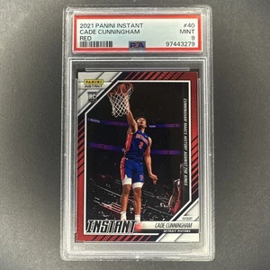 Cade Cunningham 2021 Panini Instant Red #40 #93/99 PSA 9 - Picture 1 of 2