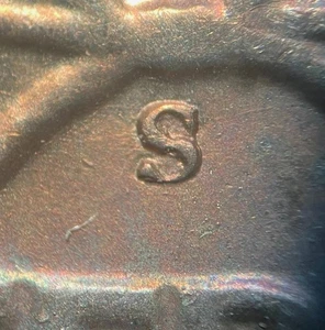 1941 S Large S Washington Quarter - FS-501 - Rare Large "S" on UNC Coin - Picture 1 of 3