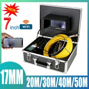 Monitor LCD de 7" inalámbrico WiFi endoscopio industrial inspección de tuberías cámara de video - Imagen 1 de 12