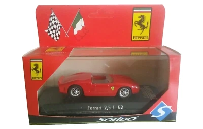 FERRARI 2,5 L 62 SOLIDO 1/43 - Immagine 1 di 3