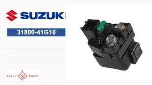 RELÈ SOLENOIDE AVVIAMENTO SUZUKI OEM 31800-41G10 KING QUAD 450 LT-A450 2007-2010 - Foto 1 di 9