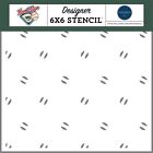 2 Pack Carta Bella Stencil 6"X6"-Take Me Out, Home Run HR313034