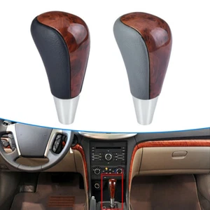 PU Leather Car Gear Shift Rods Head Shifter Lever Knob For Toyota Lexus Corolla - Picture 1 of 12
