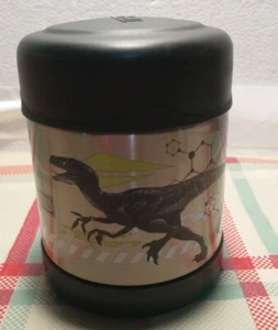 VGUC Thermos 10 Ounce Funtainer Food Jar, Jurassic World - Picture 1 of 8