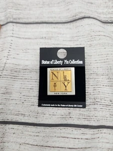 Prendedor de colección de recuerdos de la Estatua de la Libertad de Nueva York - Imagen 1 de 3