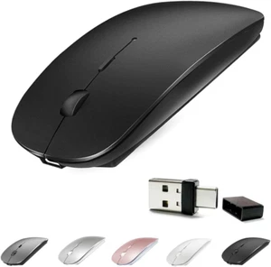 Universal Wireless Bluetooth 3.0 Mouse For MacBook Air Pro iPad iMac PC Laptop - Picture 1 of 1