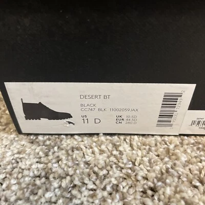 Nuevas botas Coach Chukka para hombre. Negro, talla 11. Cómodo y elegante  Foto 1 de 4