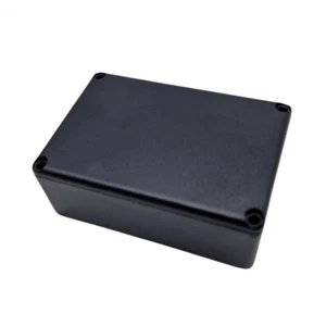 Black ABS Potting Box With Lid, 64 x 44 x 25mm - Picture 1 of 2