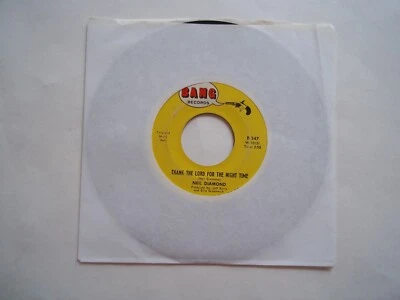 Запись NEIL DIAMOND Thank The Lord For The Night Time / Long Way 45 об/мин 7 дюймов 1967 - Изображение 1 из 4