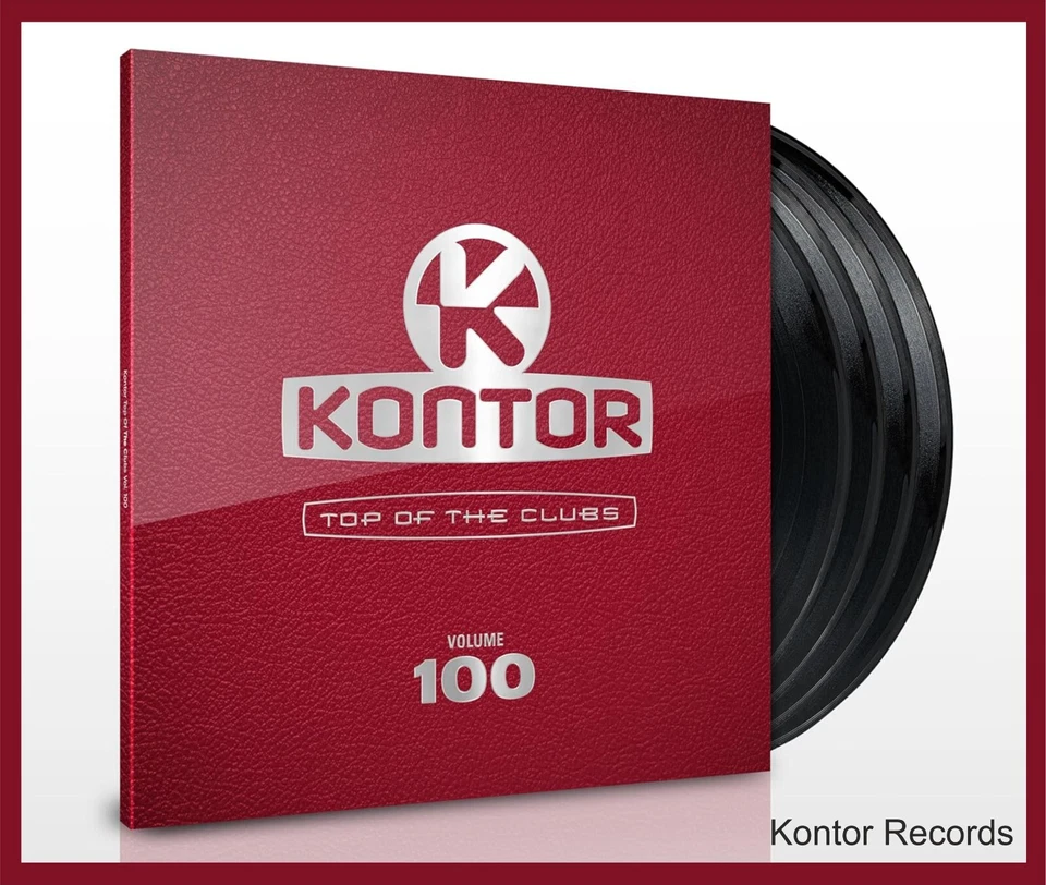 Various Artists "kontor top of the clubs vol. 100" limited Vinyl 4LP NEU 2024 - Bild 1 von 1