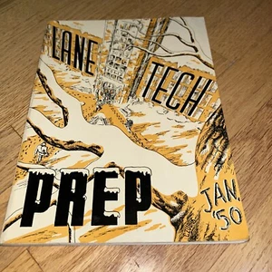 January 1950 LANE TECH HIGH SCHOOL Chicago - PREP / YEARBOOK - Picture 1 of 24