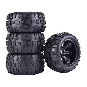 4x ZD Racing 17mm Hex Felge und Reifen für 1/8 Traxxas Monster RC Truck Cars - Bild 1 von 10