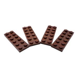 4x Placa LEGO® 2x6 Reddish Brown 4211247 3795 marrón edificable por ambos lados - Imagen 1 de 7