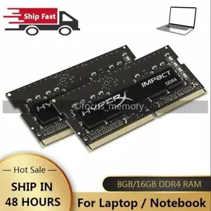 Hyperx 8GB/16GB/32GB DDR4 3200 2133 2400 2666 MHz 260-Pin SO-DIMM Laptop Memory - Picture 1 of 8