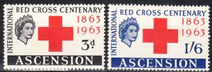 W ASCENSION 0090-91 MLH RED CROSS - Picture 1 of 1