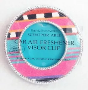 1 Bath Body Works RETRO Tribal Duft tragbare Halter Einheit Visier Clip Lufterfrischen - Bild 1 von 1
