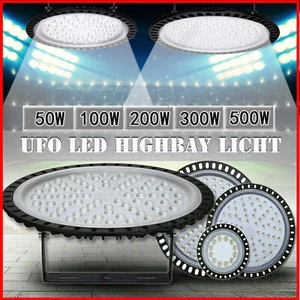 300W 200W 100W LED Iluminación Interior Lámpara Industrial Taller Iluminación - Imagen 1 de 144