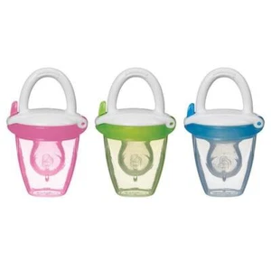 Munchkin Baby Fresh Food Silicone Feeding Feeder Fruit Vegetables BPA Free 4m+ - Picture 1 of 12