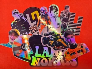 12 Lando Norris Holografische Sticker - Bild 1 von 2