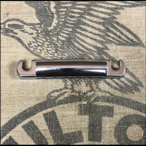 Gibson Lightweight Aluminum Guitar Tailpiece OEM Advanced Plating Chrome - Picture 1 of 6