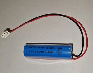 Batteria speciale agli ioni di litio tipo 14500 5,55 Wh 1500 mAh JST-XH 2,5 mm presa 2 poli - Foto 1 di 2