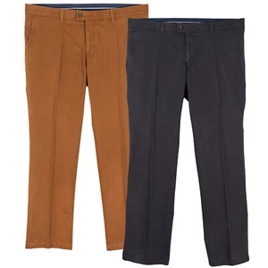 Eurex Brax Jim Pantaloni Chino Regular Fit Pima Cotone Uomo Braun Grigio W36 42 - Picture 1 of 4