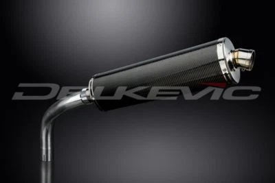 Silenciador Delkevic 18" carbono ovalado - escape Yamaha XTZ1200 Super Tenere 2012-2021 Foto 1 de 3