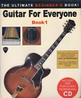 Learn to Play The Guitar for Everyone Book1 CD Teach Yourself Music Lessons -N7-