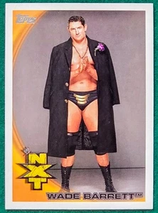 Wade Barrett - 2010 Topps WWE #67 - WWE NXT Wrestling Trading Card - Picture 1 of 3
