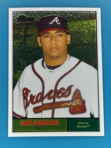 2010 Topps Heritage Chrome #C40 Jair Jurrjens/1961 Atlanta Braves - Picture 1 of 2