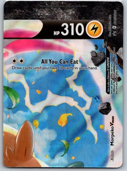 Morpeko V-Union - SWSH216 SWSH: Sword & Shield Promo Cards NM - Image 1 of 2