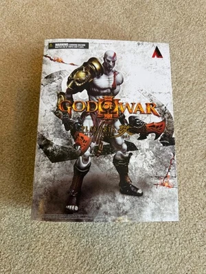 NEW FACT SLD 2012 GOD OF WAR III PLAY ARTS KRATOS SQUARE ENIX PLAYSTATION LTD ED - Image 1 of 4