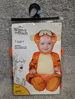 Spirit Halloween Baby Tigger Costume disney Winnie the Pooh 6-12 months infant - Image 1 of 2
