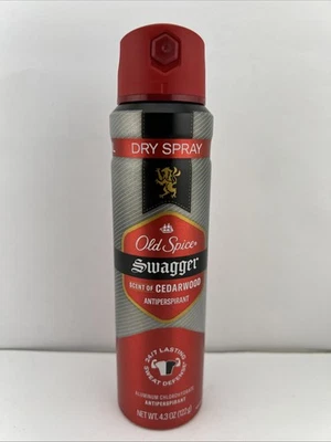Old Spice Antiperspirant Deodorant Dry Spray, SWAGGER Scent of Cedarwood, 4.3 oz - Image 1 of 3