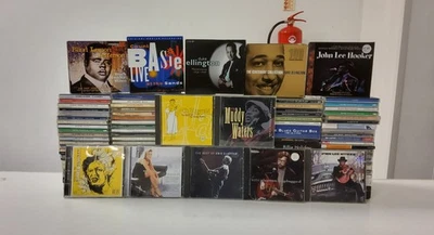 143 x Jazz / Blues CD Joblot - Ella Fitzgerald Eric Clapton Chris Rea Krall   15 Foto 1 de 4