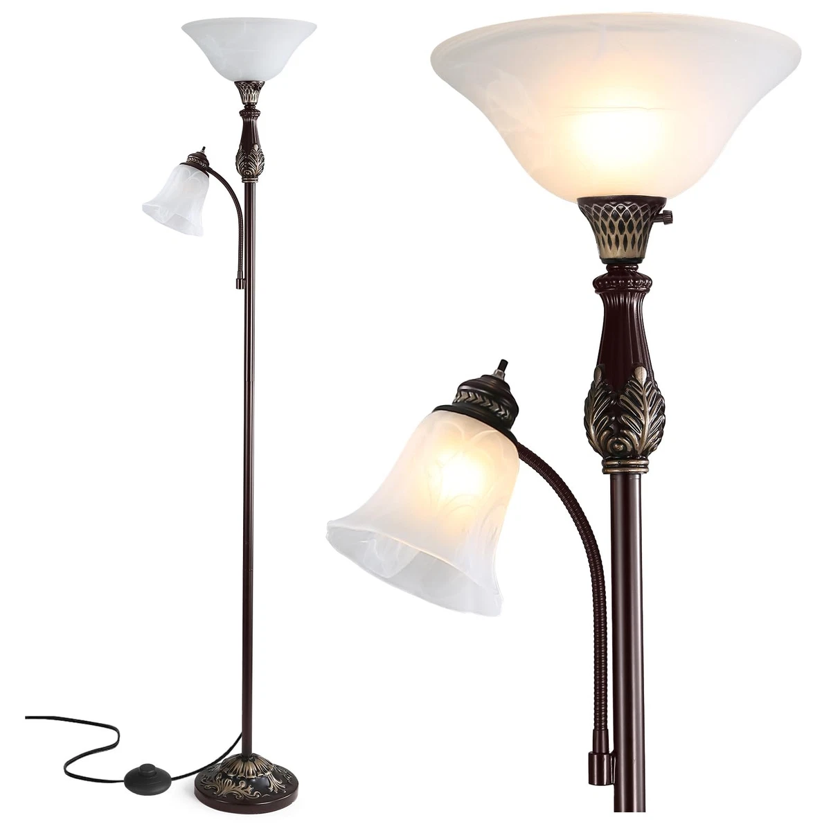 Vintage Torchiere Lamp In Lamps for sale | eBay