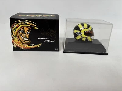 Minichamps Valentino Rossi Collection AGV Helmet 1:8 MotoGP Sachsenring 2006 - Image 1 of 4