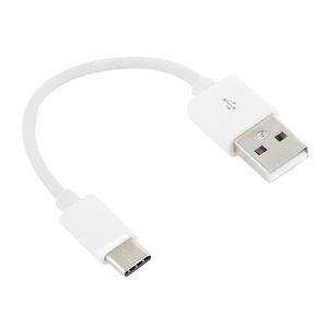 14 cm Lade Kabel Adapter USB auf Typ-C Weiß für verschiedene Smartphones Neu - Bild 1 von 3