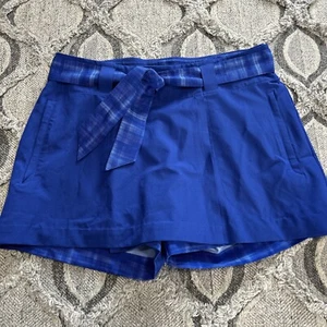 Nike Golf Women’s Skort Size 8 Royal Blue Dri Fit Logo Belted - Picture 1 of 8