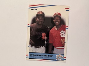 1988 Fleer #634 Tony Gwynn / Vince Coleman SSS