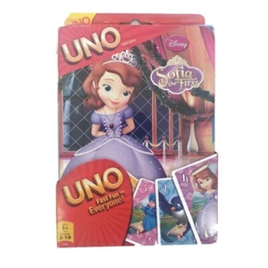 Disney Junior Sofia The First UNO Card Game New Sealed In Tin Case Ages 5+ - Picture 1 of 2