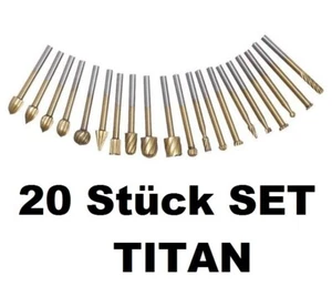 20 Holzfräse CNC Fräsen Fräsköpfe Schleifköpfe Oberfräse GRAVUR Proxxon Dremel  - Bild 1 von 3