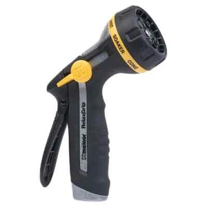 Rear Trigger 8 Pattern Adjustable Nozzle Spray Hose Garden Water Heavy Duty - Picture 1 of 11