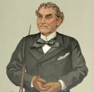 Vanity Fair Print 1901 Algernon Charles Fieschi Heneage Pompo colour - Picture 1 of 3