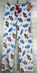 Carebear Women’s Christmas Care Bear Pajamas Medium M Snowflakes Sleep Pants - Picture 1 of 7