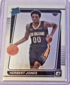 Tarjeta de novato óptica Donruss 2021-22 Herbert Jones #157 Pelicans Alabama - Imagen 1 de 1