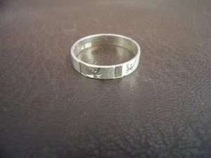 925 Silver Band Size 9-1/2 - Picture 1 of 5