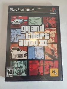 Grand Theft Auto 3 PlayStation 2 PS2 GTA 3 sigillato in fabbrica - Foto 1 di 12