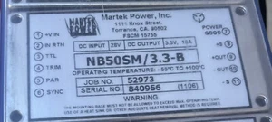 Martek Power NB50SM/3.3-B - Bild 1 von 1